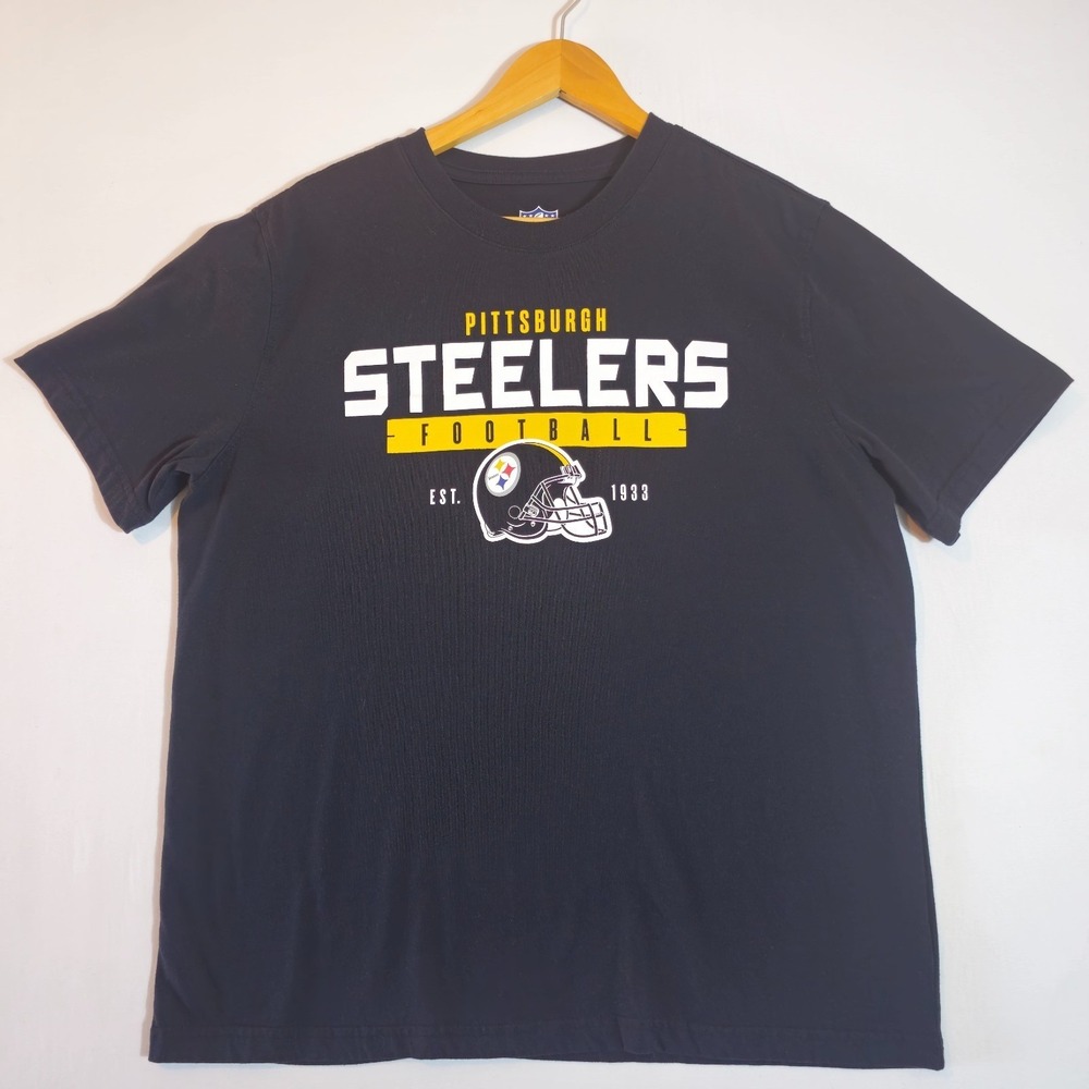 Pittsburgh Steelers 2020 Season to Remember T-Shirt Mens Large Black NFL Cotton